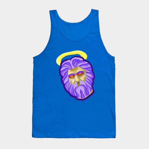 Gods piercing gaze Tank Top by Keatos